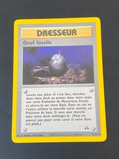 CARTE POKEMON OEUF FOSSILE 72/75 FR PEU COMMUNE NEO DISCOVERY - EXC+
