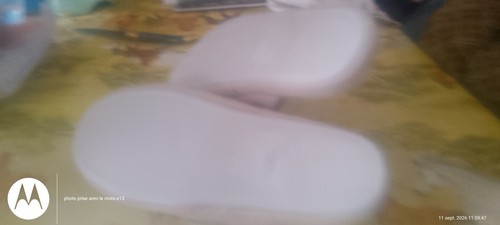 Chaussons bébé unisexe beige