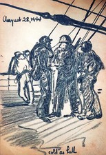 Croquis tiré du carnet d'un