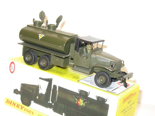 Dinky toys gmc - gmc, citerne