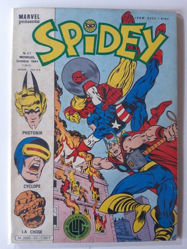 Spidey 1984 marvel - spidey, n°57