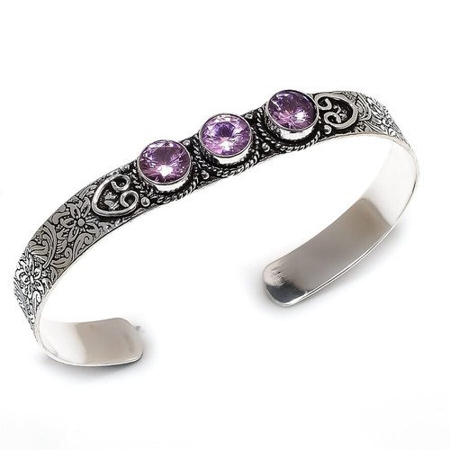 Bracelet manchette argent - manchette, en