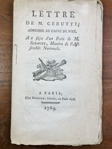 Joseph cerutti 1789 - cerutti, café