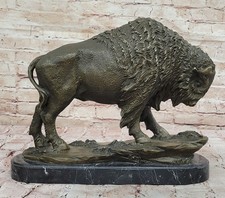 Bronze Sculpture Taureau Bison