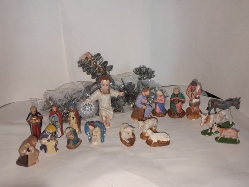 Anciens santons noël 10 - 18,