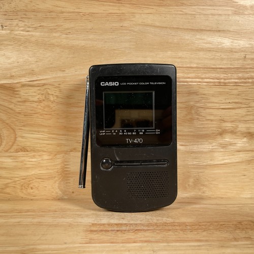 Vintage casio 470b black - vintage,