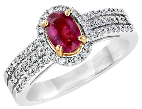 Bague jonc diamant rond - diamant,