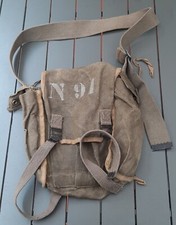 Sac Demolition Bag musette toile Indochine AFN Commando Légion Para ORIGINAL
