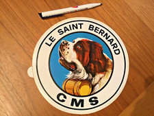 big  sticker autocollant CHIEN ST SAINT BERNARD DOG  CMS niche