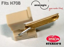 Stylet diamant Analogis / SHURE N70B M70 M70B N70 convient M70EJ N70EJ N72EJ M72