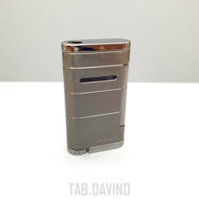 Xikar Alun Stealth Noir Single Jet Flame XI513G2 Cigar Briquet