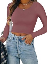 Reoria Long Sleeve Crop Top
