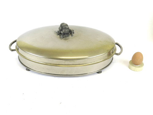 Chauffe plat terrine métal - en,