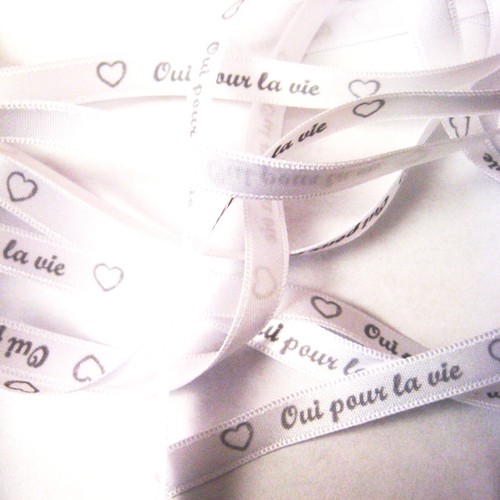 Ruban oui pour vie - oui,