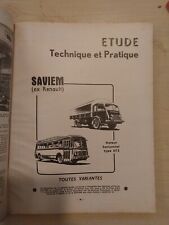 Revue Technique Saviem Renault 572 Rta PL Camion Saviem Ex Renault Tous Types