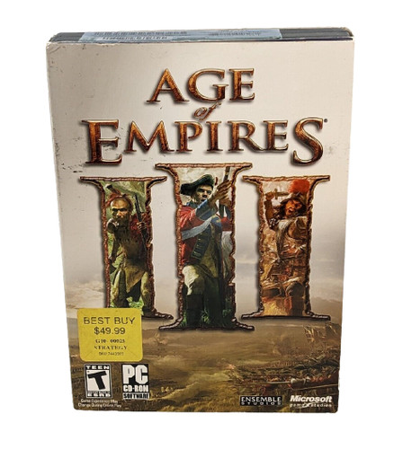 Age empires iii 2005 - age,