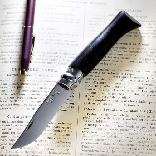 Opinel france ebony - france, no.8