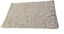 Tapis Fait Main En Cuir 140 X