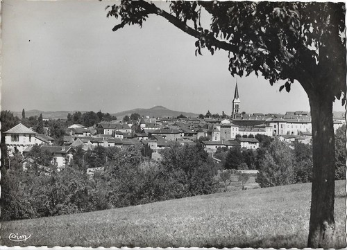 Sauxillanges vue générale - sauxillanges,