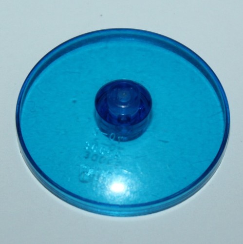 Lego espace trans blue dish - lego,