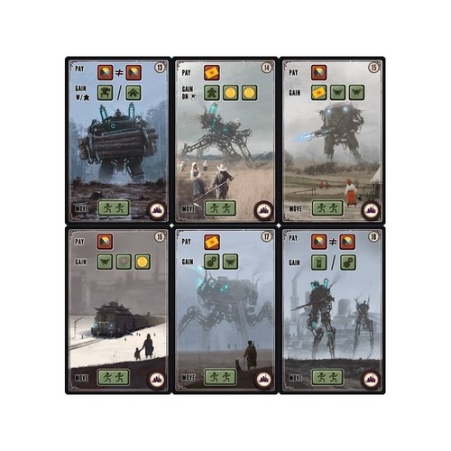 Scythe cartes usine 13 18 - cartes,