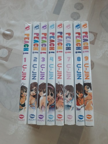 Lot mangas peach u - lot, jin
