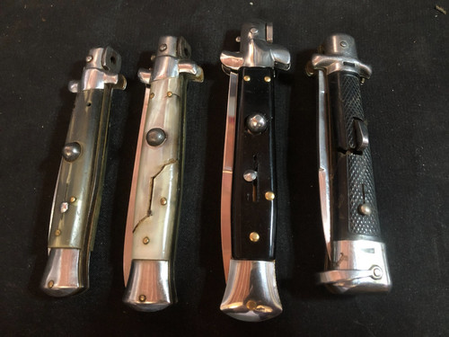 Couteaux pliants anciens - couteaux,