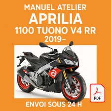 Manuel Atelier Aprilia Tuono V4 1100 RR 2019 Revue Technique Moto RMT CD PDF