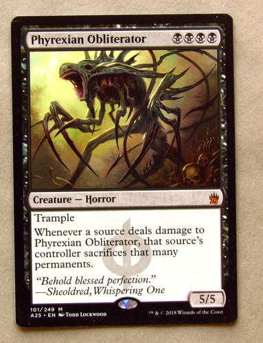 Mtg phyrexian obliterator - mtg,