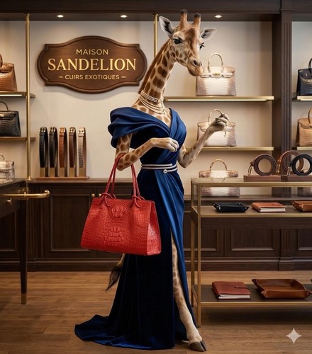 Sac cuir crocodile - sac,