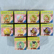 Lot of 10 Rare 2006,2008 Winx Club Ravensburger 3D Ball 60 PCS Jigsaw Puzzles