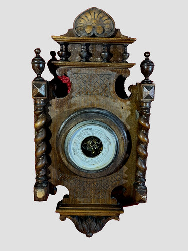 Ancien barometre thermometre - ancien,