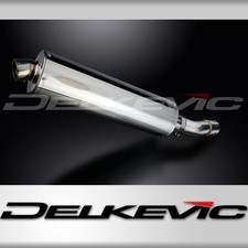 SUZUKI SV650 SV650S SV400 1998-2002 Echappement Silencieux 450mm Ovale Inox