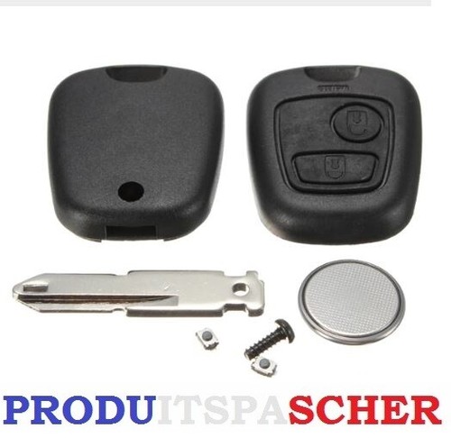 Clé coque peugeot - 107, 206
