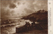 CPA AK G. MARONIEZ Gros temps