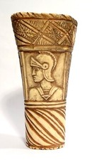 RARE CORNE A POUDRE - GERMANY 17°S. - ANCIENT RENAISSANCE CARVED POWDER HORN