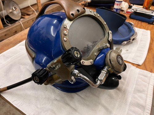 Commercial diving helmet - commercial, kirby