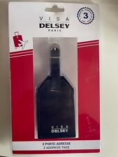 Visa Delsay - 2 porte-Adresse
