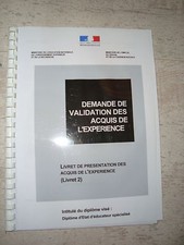 LIVRET 2 VAE DEES  en foyer de