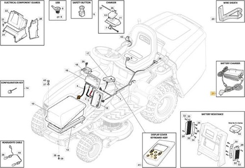 Chargeur batterie tracteur - batterie,