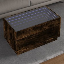 Table basse avec LED infini