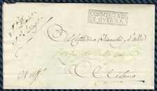 SUP - Lettre de MILAN (Répub. CISALPINE, état satellite de la France) - 1799