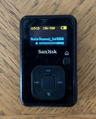 Sandisk sansa clip - black, (