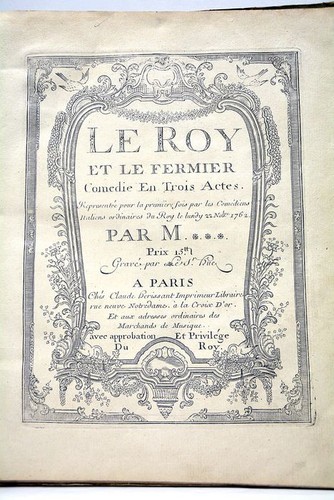 Monsigny roy le fermier - roy, et
