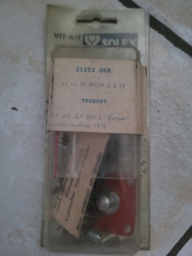 Kit carburateur solex - carburateur,