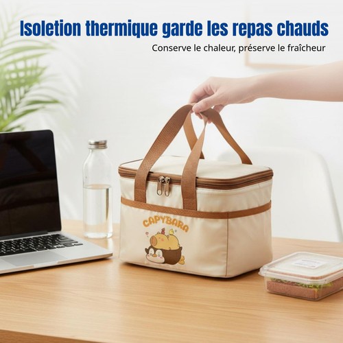 Sac bento capybara isotherme - capybara,,