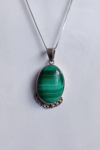 Pendentif forme ovale - , en
