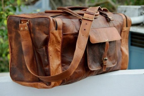 Sac voyage cuir - sac, de