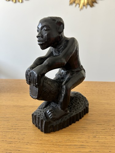 Statue homme ébène - homme, art