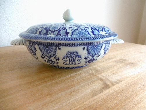 Legumier faience gien - faience, ancien